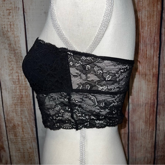 PINK Victoria’s Secret lace bandeau size Large - Picture 4 of 10